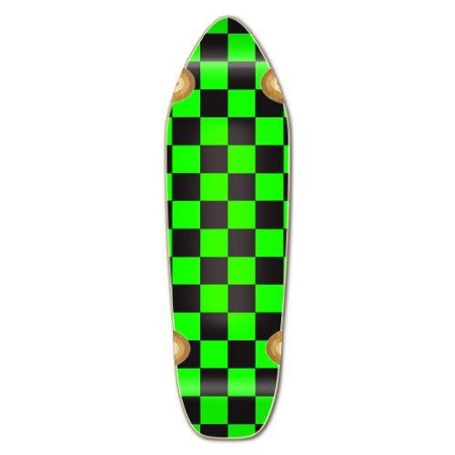 ロングスケートボード スケボー 海外モデル 034304-C-Green Blank & Graphic Longboard Deck Mini