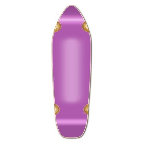 ロングスケートボード スケボー 海外モデル 034304-C-Green Blank & Graphic Longboard Deck Mini