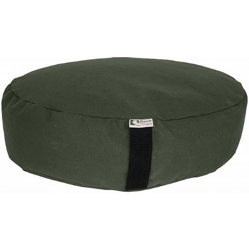 ヨガ フィットネス 20DEH Bean Products Zafu Meditation Cushion, Round, Cotton Earth - Filled With Organの画像
