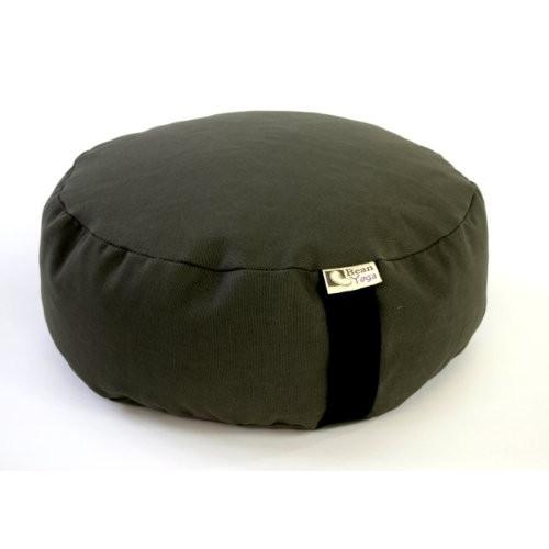 ヨガ フィットネス 20DEH Bean Products Zafu Meditation Cushion, Round, Cotton Earth - Filled With Organの画像