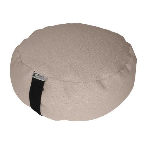 ヨガ フィットネス FBA_20DHN Bean Products Zafu Meditation Cushion, Round, Hemp Natural - Filled With Oの画像