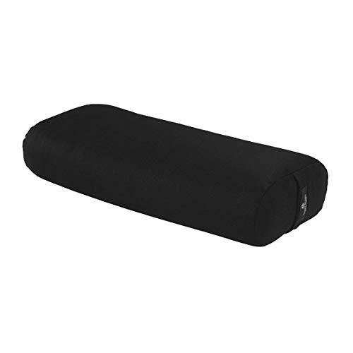 ヨガ フィットネス BO-STNDRD-CHOICE-BLK Hugger Mugger Standard Yoga Bolster (Black) | Rectangular Resto