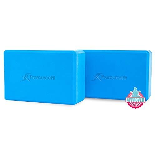 ヨガブロック フィットネス ps-2401-blocks-blue ProsourceFit Foam Yoga Blocks, High Density EVA Yoga｜maniacs-shop