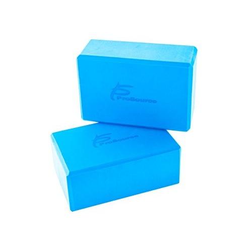 ヨガブロック フィットネス ps-2401-blocks-blue ProsourceFit Foam Yoga Blocks, High Density EVA Yogaの画像