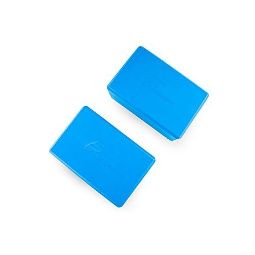 ヨガブロック フィットネス ps-2401-blocks-blue ProsourceFit Foam Yoga Blocks, High Density EVA Yogaの画像
