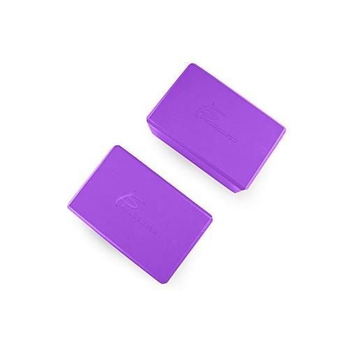 ヨガブロック フィットネス ps-2402-blocks-purple ProsourceFit Foam Yoga Blocks, High Density EVA Yoの画像