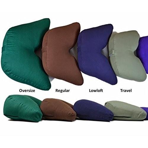 ヨガ フィットネス CRBDSG Sage Green Regular Lift Buckwheat Hull Cosmic Cushion Meditation Cushion Pillの画像