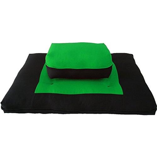 ヨガ フィットネス D\u0026D Futon Furniture Zabuton Zafu Set, Yoga, Meditation Seat Cushions, Kneeling, Sitt