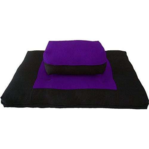 ヨガ フィットネス LYSB00O1A77QU-SPRTSEQIP D\u0026D Futon Furniture Zabuton Zafu Set, Yoga, Meditation Seat