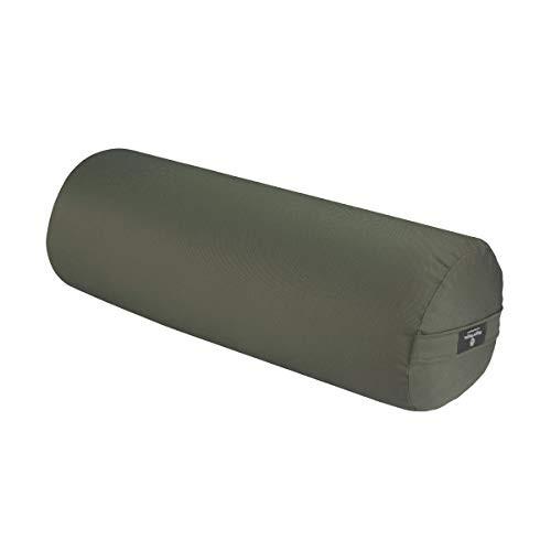 ヨガ フィットネス BO-ROUND-CHOICE-OLIVEY Hugger Mugger Round Yoga Bolster - Olive - Firm Round Shape,