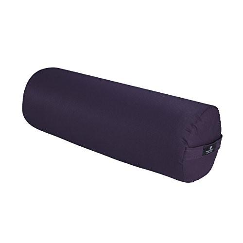 ヨガ フィットネス BO-ROUND-CHOICE-PLUM Hugger Mugger Round Yoga Bolster (Plum)｜maniacs-shop