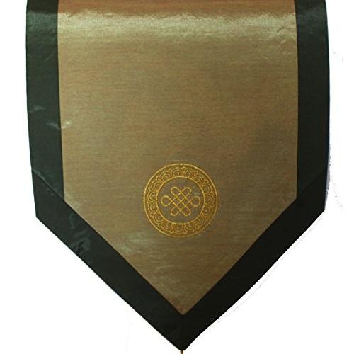 ヨガ フィットネス new Altar Cloth Or Wall Hanging - Embroidered : Eternal Knot