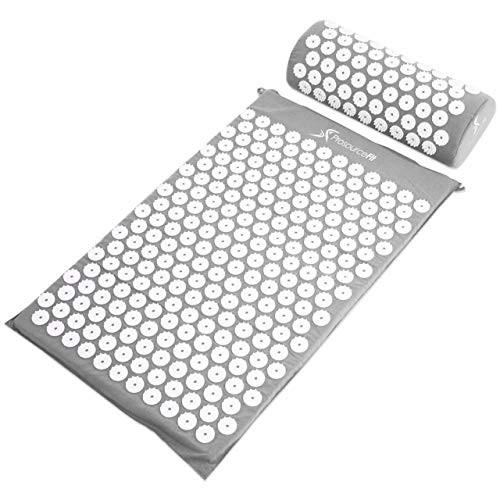 プロソースフィット Prosource Fit 指圧マットと枕セット グレー
