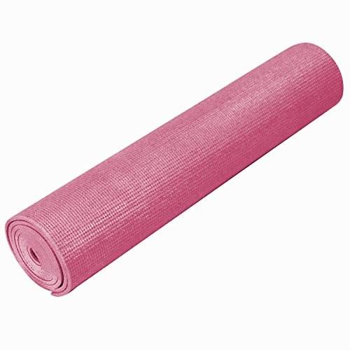 ヨガマット フィットネス Y041MATBLS18 YogaAccessories 1/8'' Lightweight Classic Yoga Mat and Exercisの画像