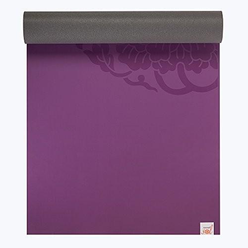 ヨガマット フィットネス 05-61682 Gaiam Yoga Mat - Premium Dry-Grip Thick Non Slip Exercise \u0026 Fitnesの画像