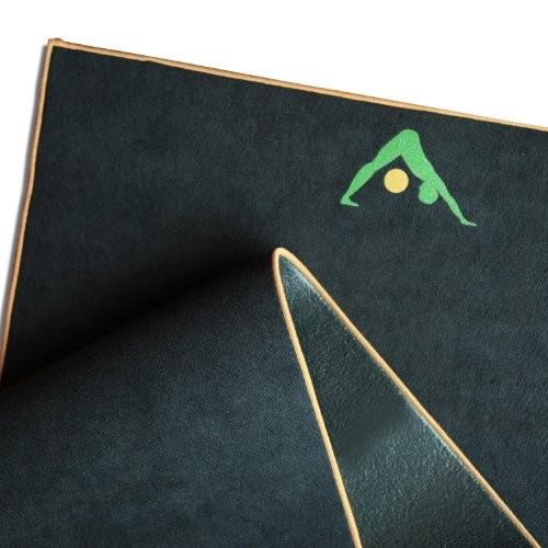 ヨガマット フィットネス YM007ONX AURORAE Synergy 2in1 Hot Yoga Mat with integrated Non Slip Microfiの画像