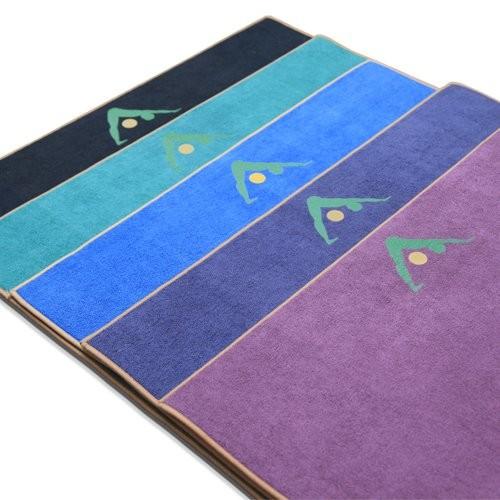 ヨガマット フィットネス YM007AMT AURORAE Synergy 2in1 Hot Yoga Mat with integrated Non Slip Microfiの画像