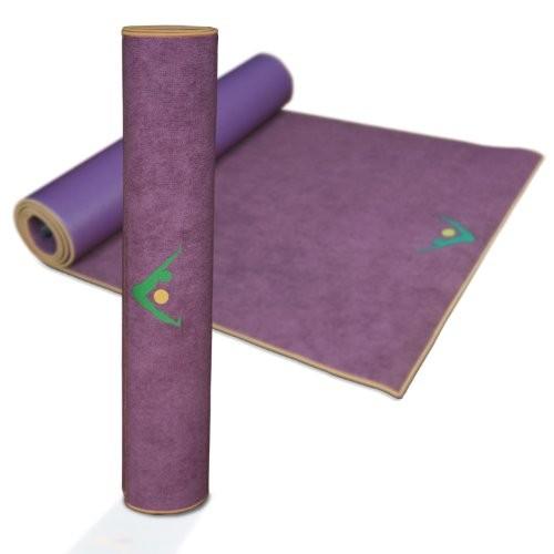 ヨガマット フィットネス YM007AMT AURORAE Synergy 2in1 Hot Yoga Mat with integrated Non Slip Microfiの画像