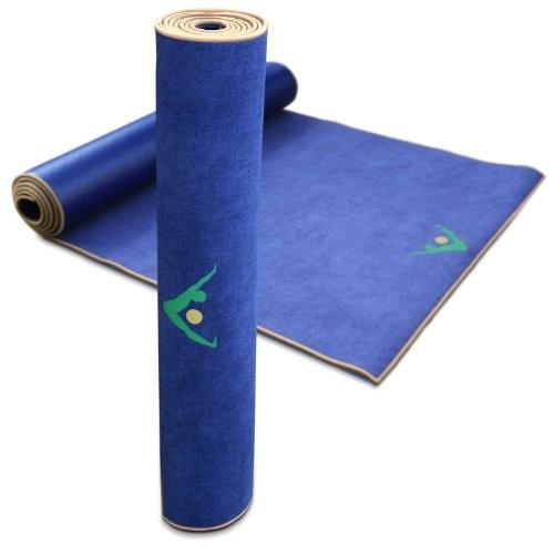 ヨガマット フィットネス YM007SPH AURORAE Synergy 2in1 Hot Yoga Mat with integrated Non Slip Microfiの画像
