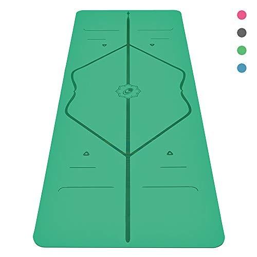 ヨガマット フィットネス LYM Liforme Original Yoga Mat ? Free Yoga Bag Included - Patented Alignme