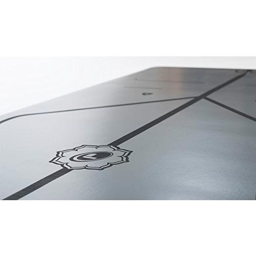 ヨガマット フィットネス YOG-MAT-ORI-GRY-UNI-F Liforme Original Yoga Mat ? Free Yoga Bag Includedの画像