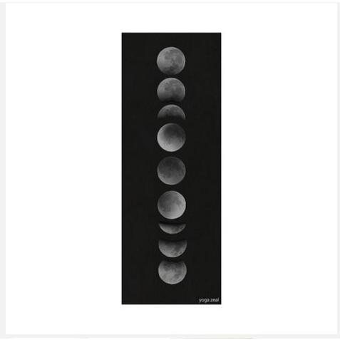 ヨガマット フィットネス 4041714 Yoga Zeal Moon Phases Yoga Mat - Luxuriously Soft, Non-Slip, Hot Yoの画像