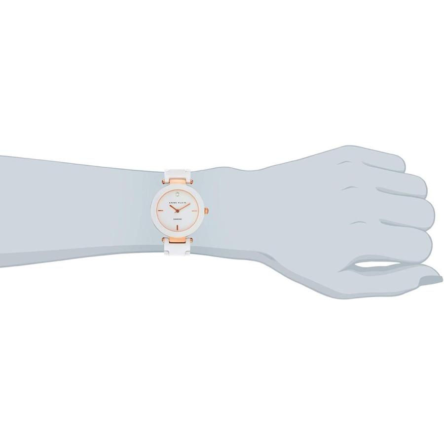 腕時計 アンクライン レディース AK/1018RGWT Anne Klein Women's AK/1018RGWT Diamond-Accented White｜maniacs-shop｜04