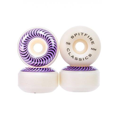 ウィール タイヤ スケボー DECK Classics Skateboard Wheels - 58mm - White