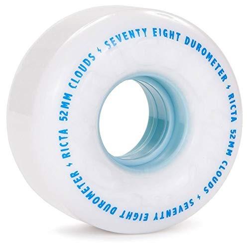 ウィール タイヤ スケボー 428407640139 Ricta 60mm Clouds White 78a Skateboard Wheels