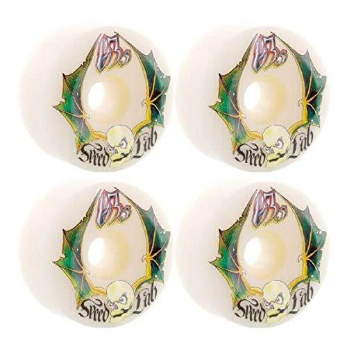 ウィール タイヤ スケボー 1WSPL0OGST063WG Speedlab Wheels OG 63's White Skateboard Wheels - 63mm 99a