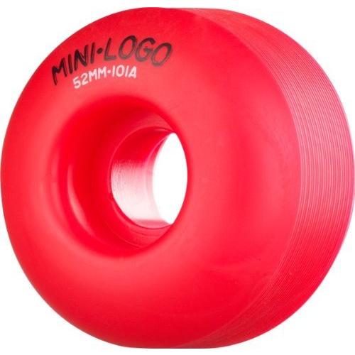 ウィール タイヤ スケボー Mini Logo C-Cut 52mm 101a Red Skateboard Wheels (Set of 4)