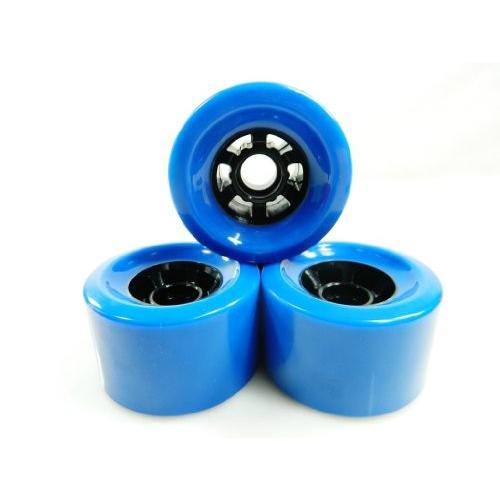 ウィール タイヤ スケボー 83MMBL 83mm Pro Longboard Cruiser Wheels Flywheels (Blue)