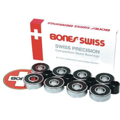 ベアリング スケボー スケートボード BRAWBX816 Bones Swiss Skate