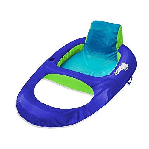 フロート プール 水遊び 13018-BPI Swimways Spring Float Recliner 13018 - Colors Varyの画像