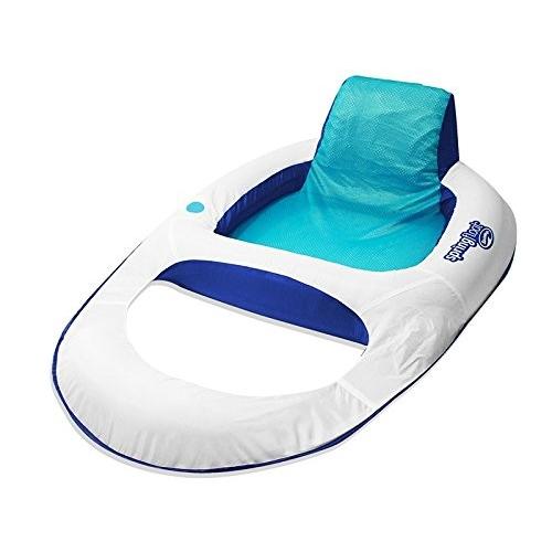 フロート プール 水遊び 13018-BPI Swimways Spring Float Recliner 13018 - Colors Varyの画像