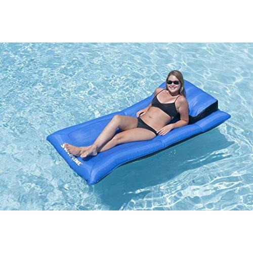 フロート プール 水遊び 9057 SWIMLINE ORIGINAL Fabric Covered Pool Float Mattress Lounger Raft For Ad