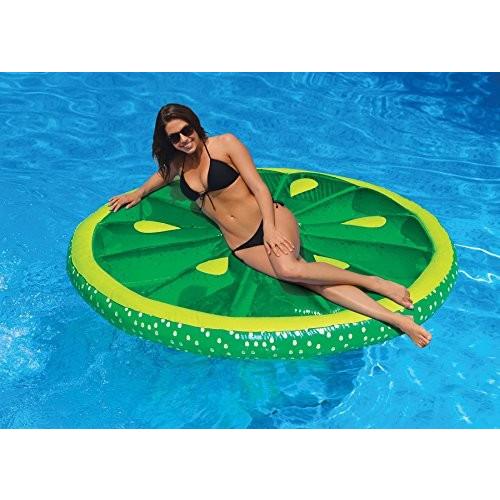 フロート プール 水遊び 9054 SWIMLINE Fruit Slice 60' Fun Island - Colors May Vary Largeの画像