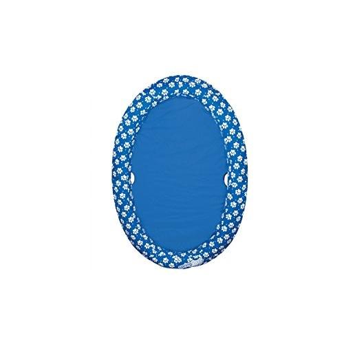 フロート プール 水遊び 13700 SwimWays Paddle Paws Spring Float Dog Raft, Large (65 lbs. and Up), Bluの画像