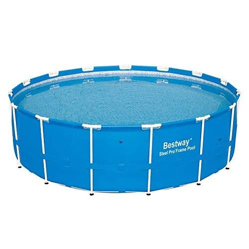 スウィミングプール ビニールスウィミングプール 身寄りスウィミングプール 12752 Bestway Steel Pro 15’ x 48\" Round Metal Steel" 家庭用プール-水遊び-季節玩具