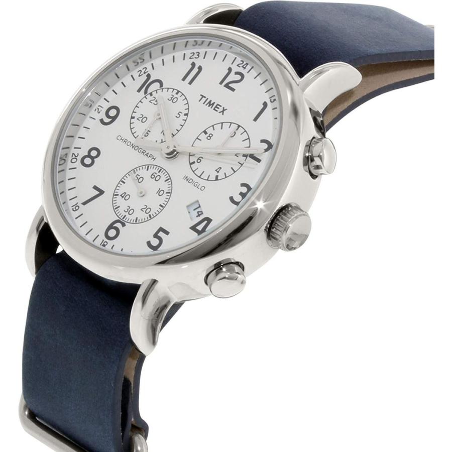 タイメックス Timex ウィークエンダークロノ メンズ腕時計 大き目アナログ ケース40mm TW2P62100｜maniacs-shop｜02