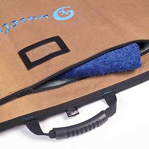 サーフィン ボードケース バックパック BOARDBAGS-MINI-SIM-510-BRN Wave Tribe Pioneer Surfboard｜maniacs-shop｜05