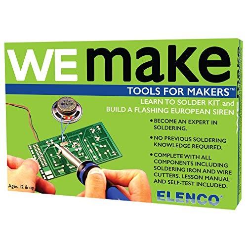 エレンコ ロボット 電子工作 AK-100 Elenco AmeriKit Learn to Solder Kit