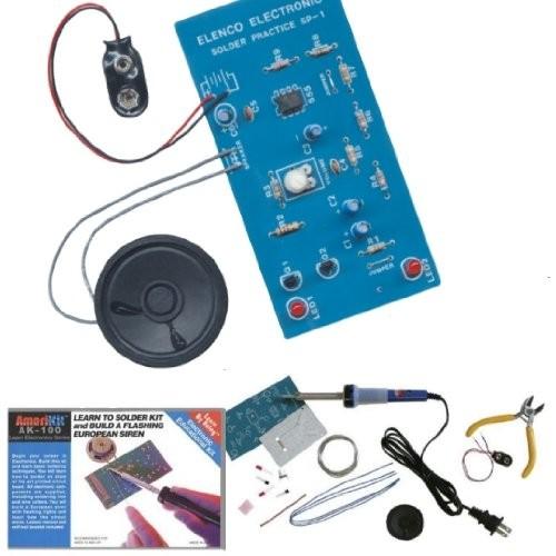 エレンコ ロボット 電子工作 AK-100 Elenco AmeriKit Learn to Solder Kit_2