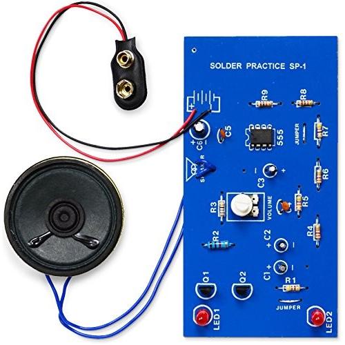 エレンコ ロボット 電子工作 SP-1A Elenco Practical Soldering Project Kit
