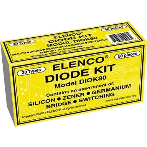 エレンコ ロボット 電子工作 DIOK-80 Elenco Diode 80 Piece Kit