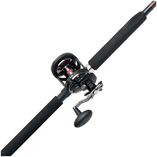 リール ペン Penn WAR301525C70LB PENN 7’ Warfare Star Drag Fishing Rod and Reel Conventional Combo, 7’