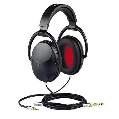 DJヘッドホン ヘッドフォン 海外 EX25 Direct Sound DJ Headphones, Black, Over Ear (EX25 Plus)