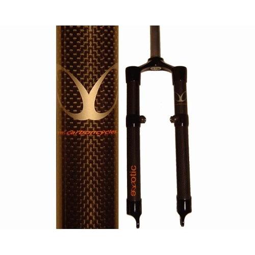 フォーク パーツ 自転車 CCF0245 eXotic lightweight XC Carbon Rigid MTB Fork with