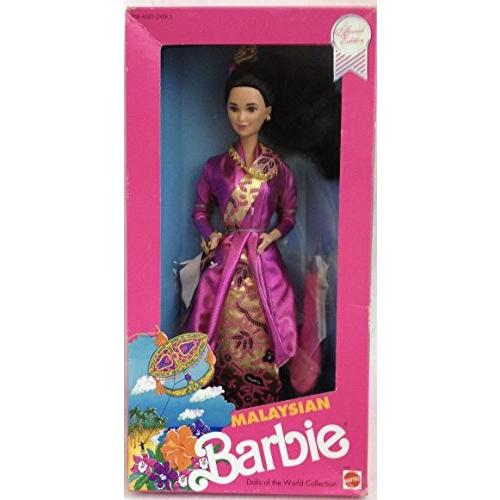 バービー バービー人形 ドールオブザワールド 7329 Barbie Malaysian 1990 Dolls of The World C