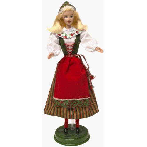 バービー バービー人形 ドールオブザワールド 24672 Dolls of The World: Swedish Barbie Doll